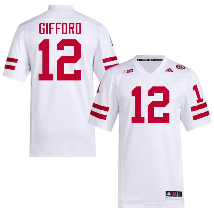 Luke Gifford Nebraska Jersey,Nebraska Cornhuskers Football Uniforms,Jersey-White